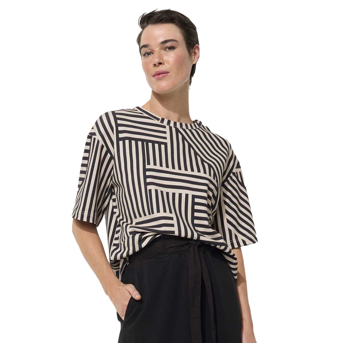 Marco Polo Spliced Stripe Tee